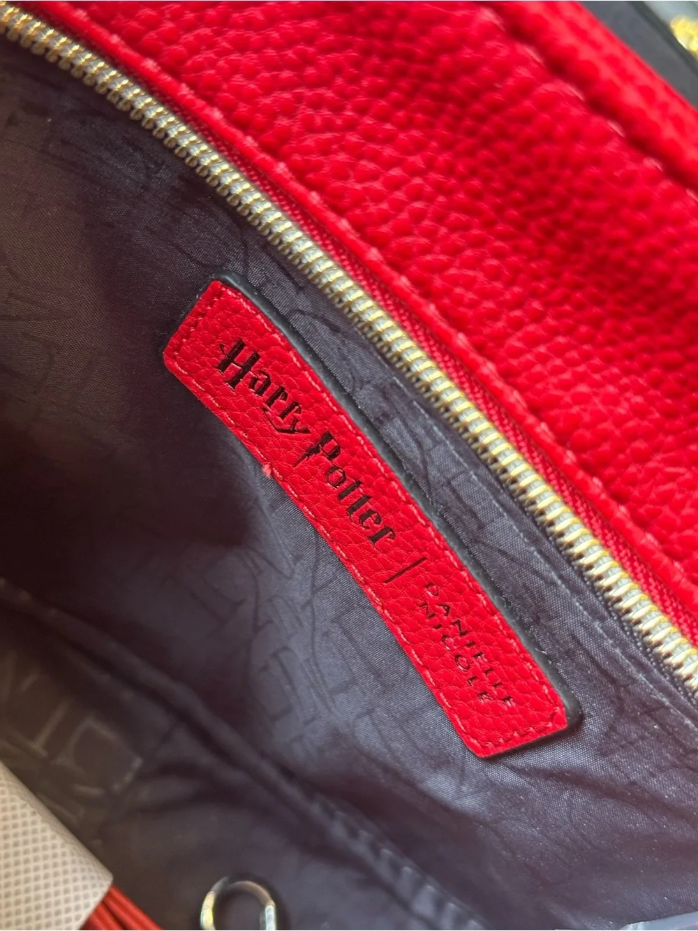 Danielle Nicole Harry Potter Colorblock Crossbody in Black, Red, Blue & Yellow - Picture 10 of 14